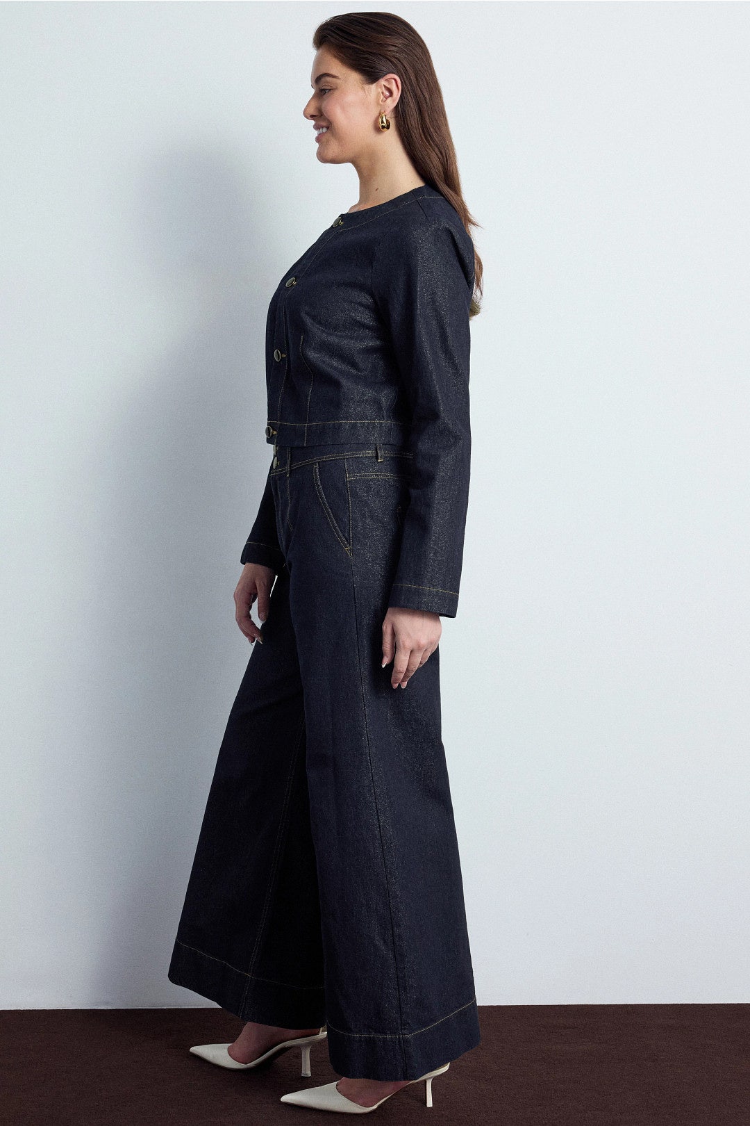 Sparkly Denim Jacket by Derek Lam 10 Crosby x RTR 6