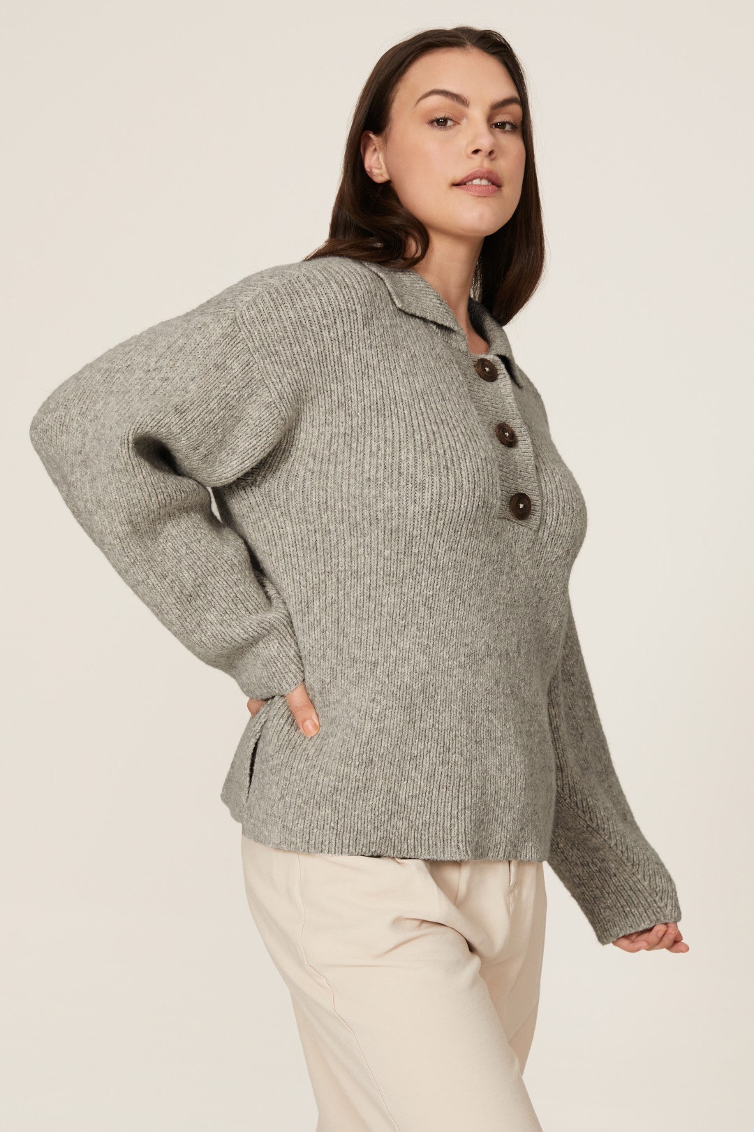 Miguela Knit Sweater by Apiece Apart 6
