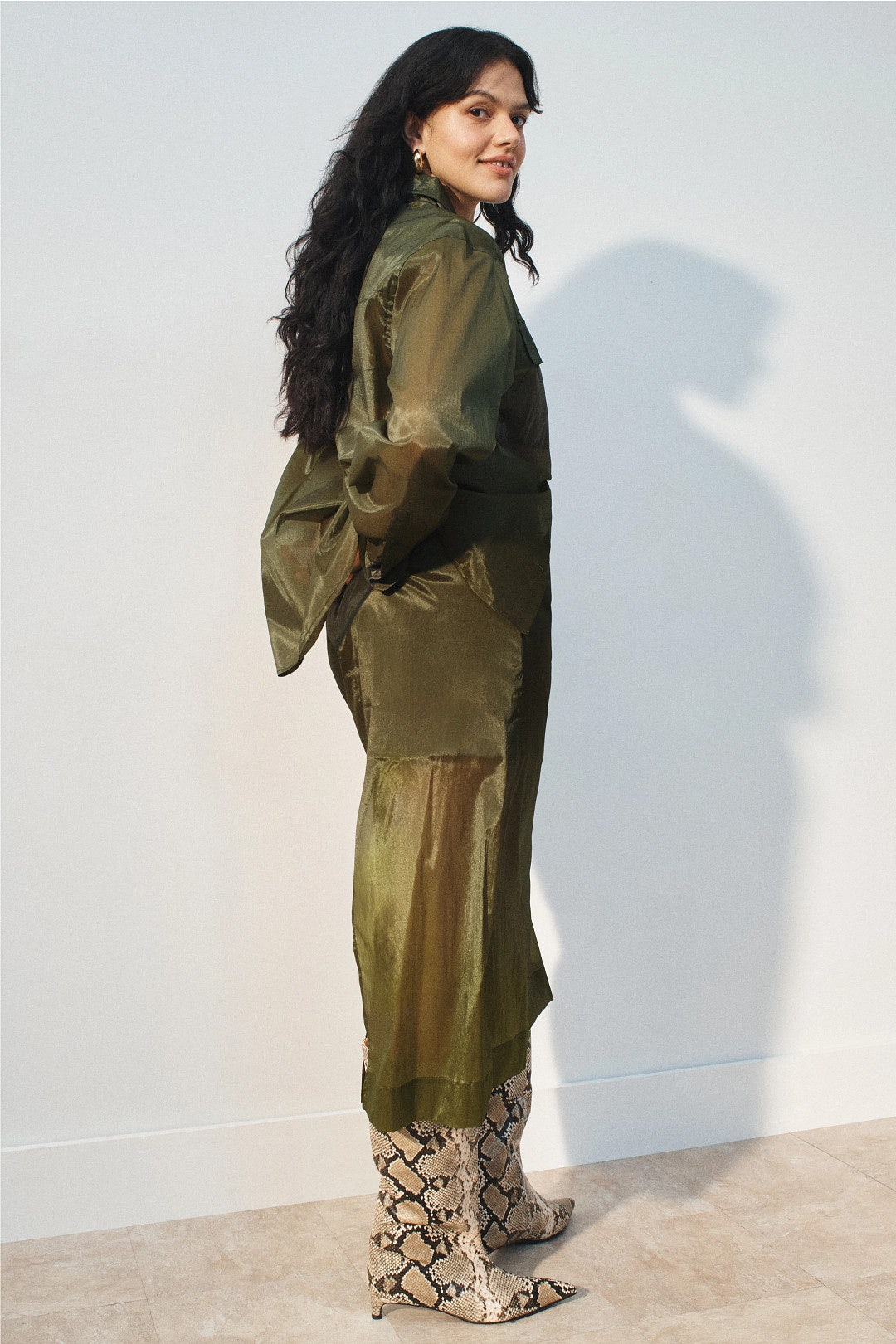 Organza Midi Skirt by Rosetta Getty x RTR 6