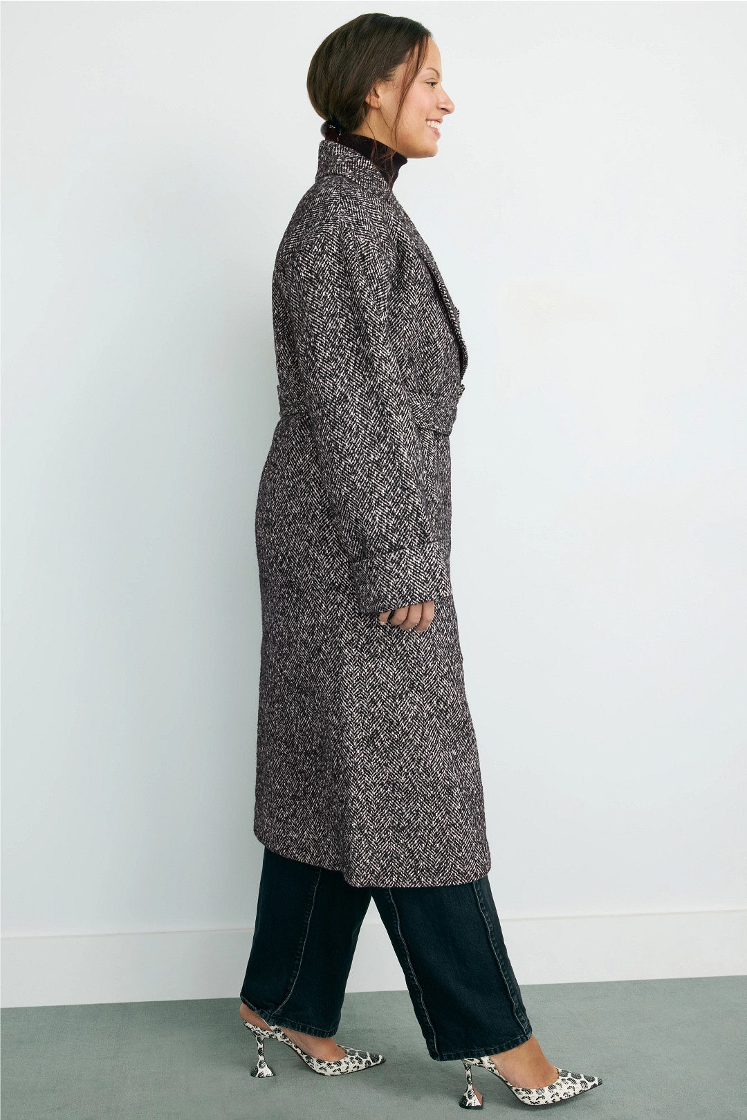 Tie Waist Coat by Ronny Kobo x RTR 6