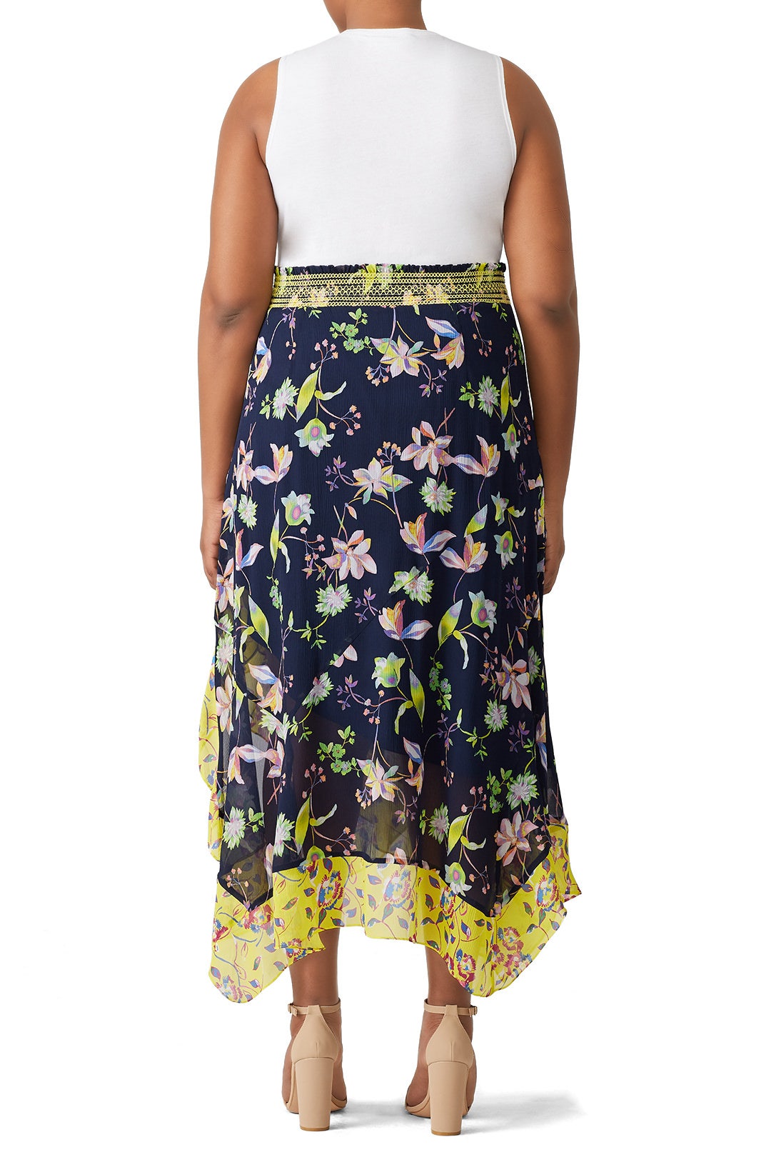 Garden Print Esmee Skirt by Tanya Taylor 5