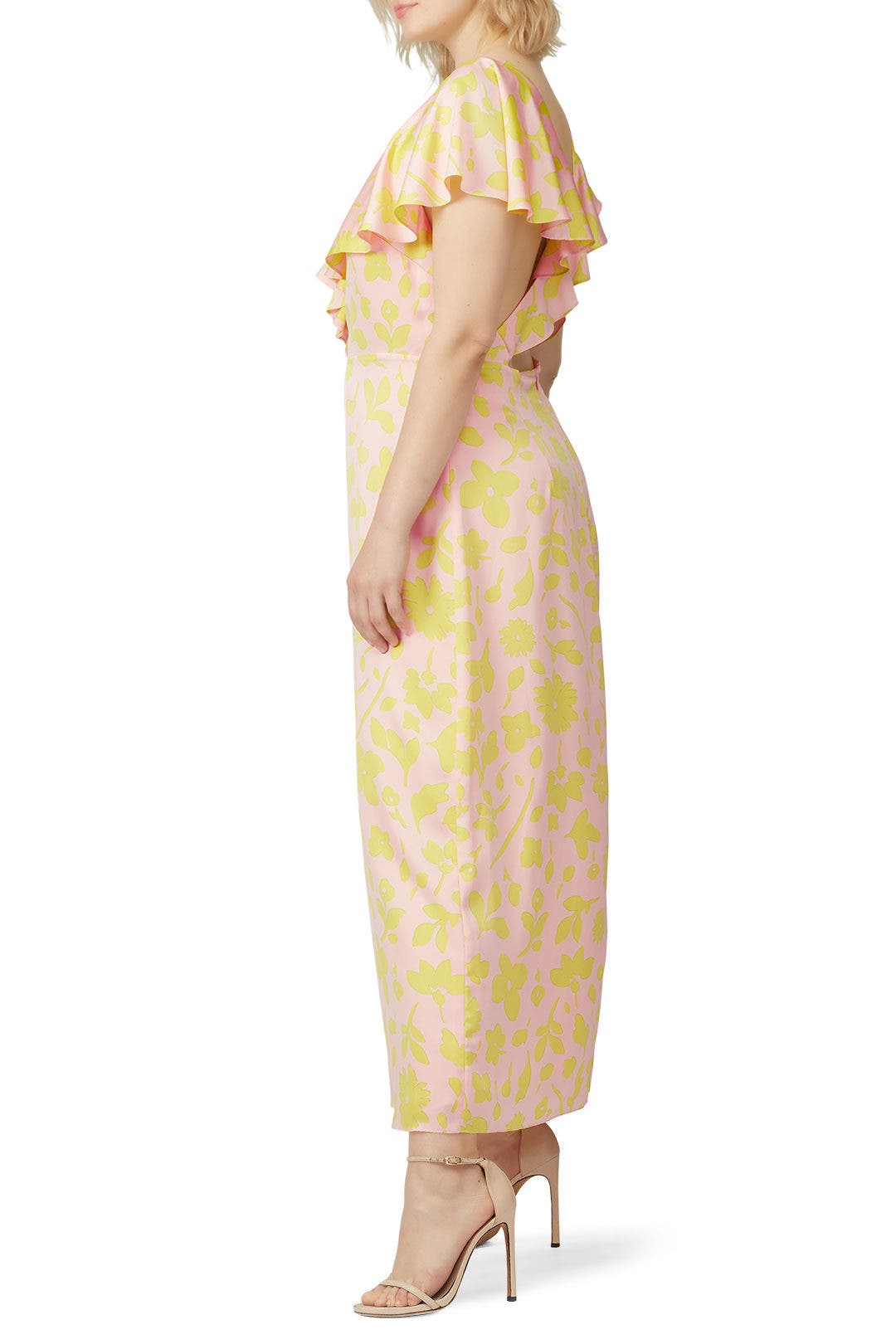 kate spade Splash フリル フローラル フェミニン ミッド ワンピ Floral Splash Dress by kate spade new york | Rent the Runway