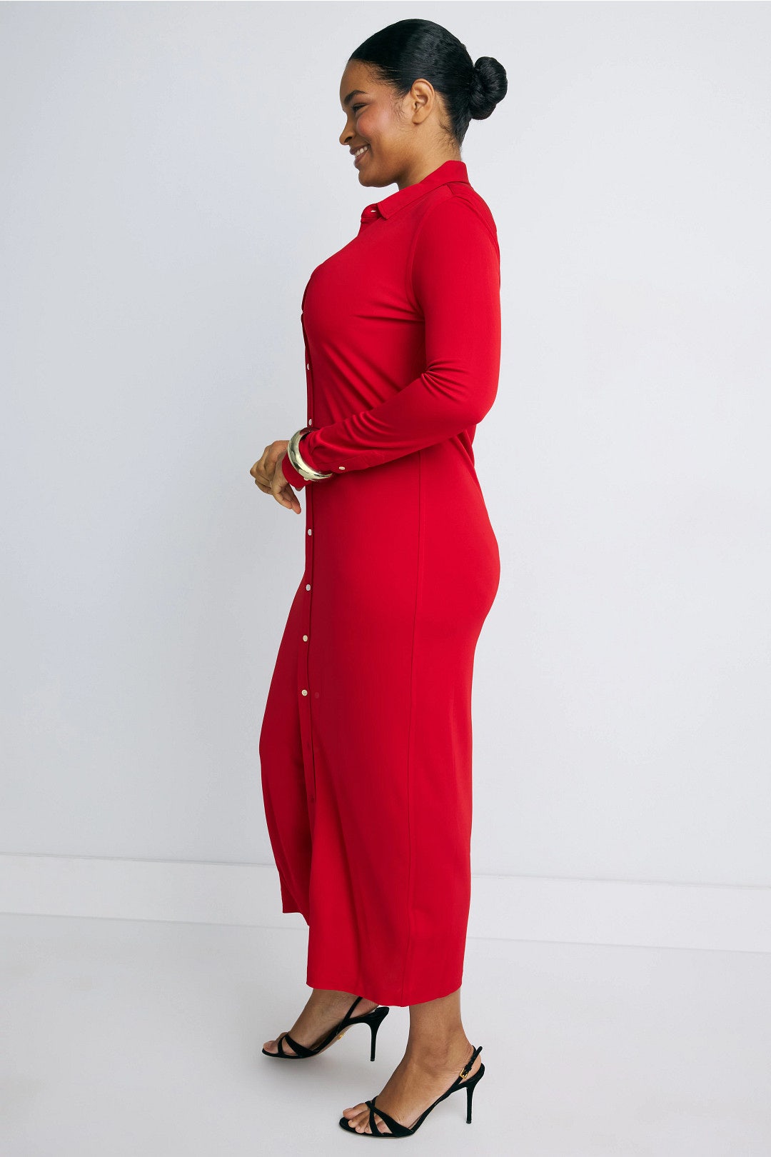 Collared Long Sleeve Shirt Dress by Polo Ralph Lauren 6