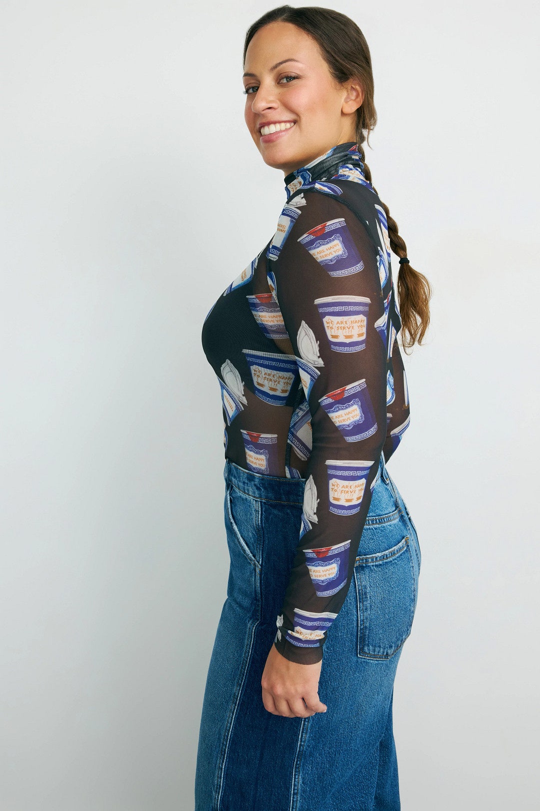 Lillian Graphic Turtleneck by Rachel Antonoff 6