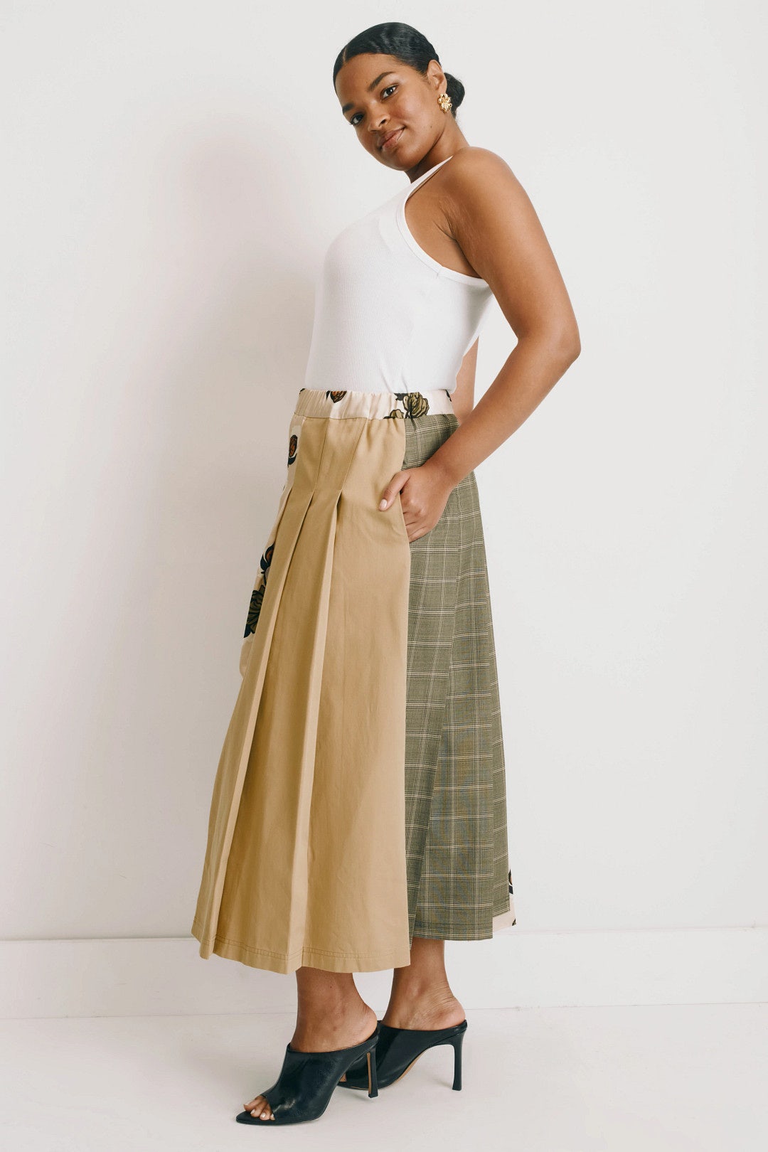 Etra Pleated Midi Skirt by Weekend Max Mara 6