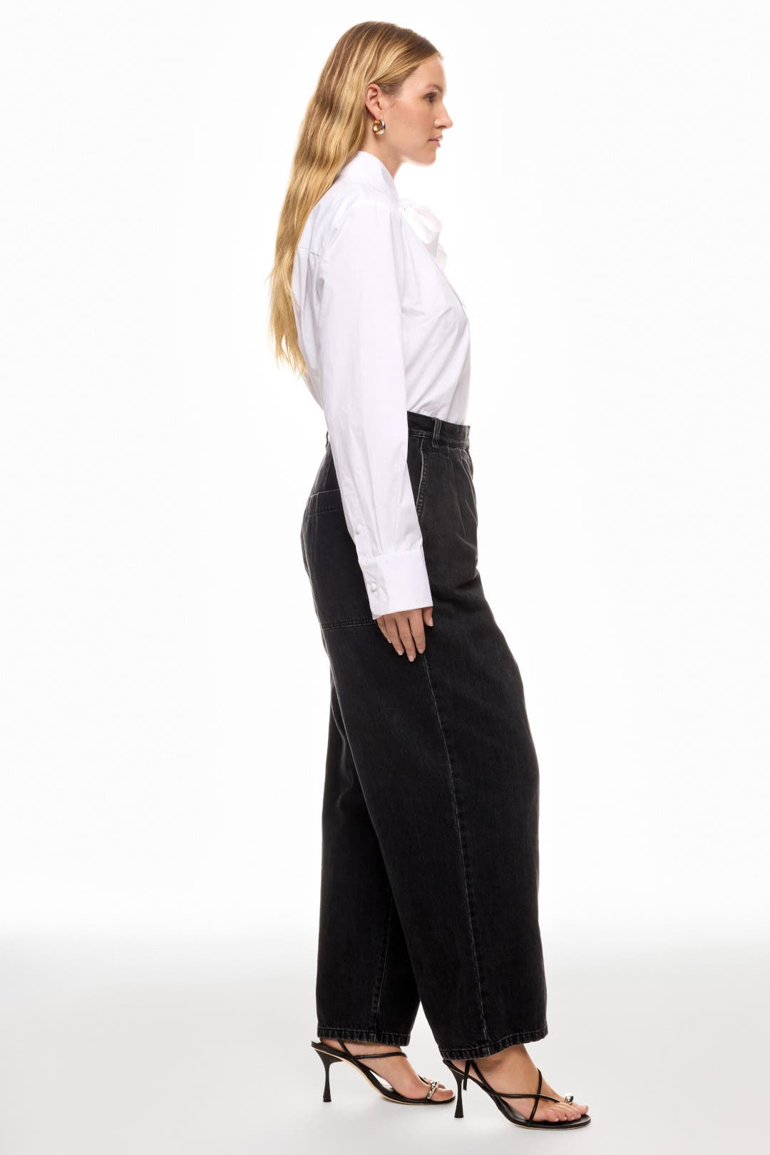 Long Sleeve Bow Blouse by Adam Lippes x RTR | Rent the Runway
