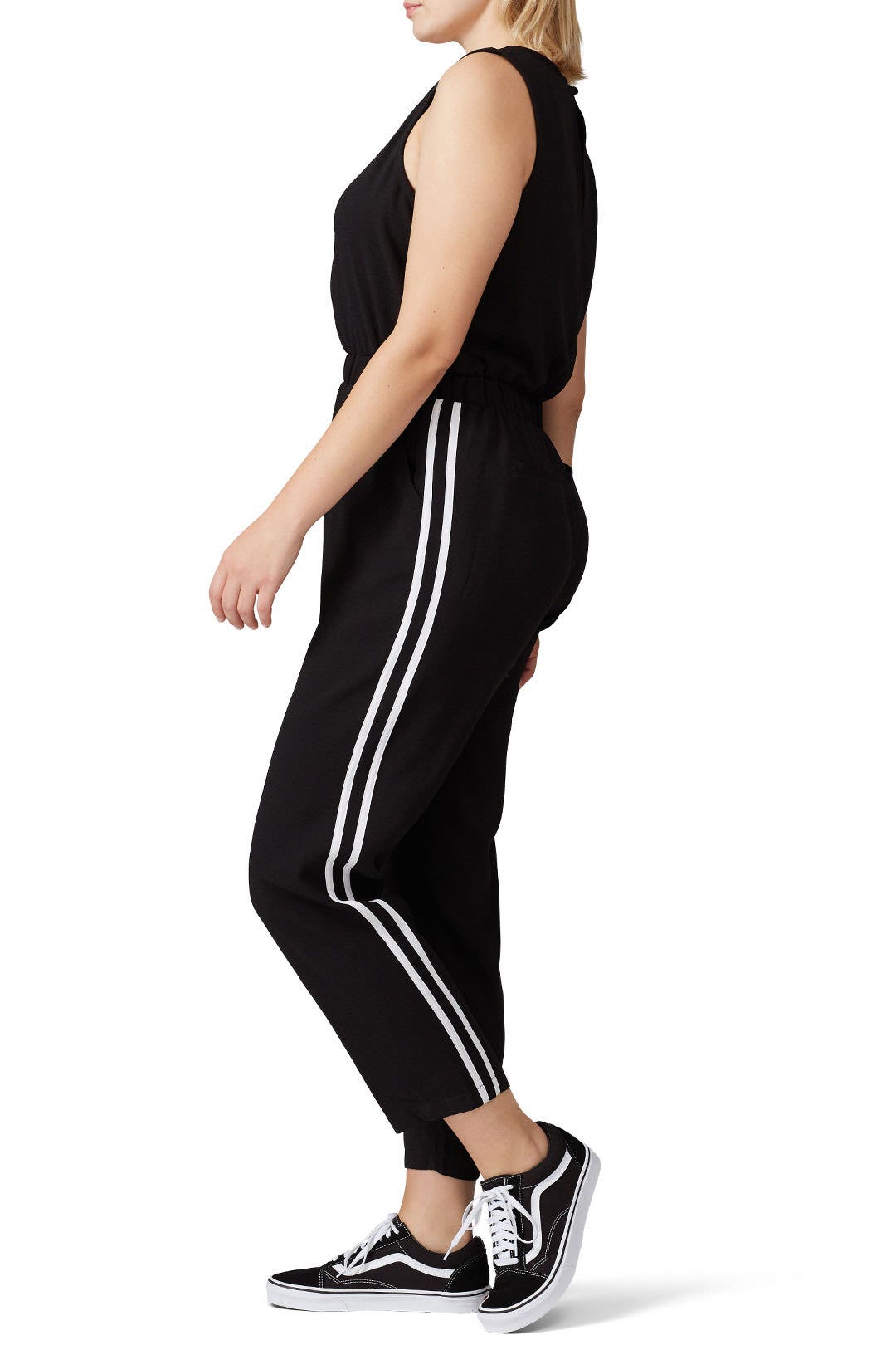 Brook Racer Stripe Jumpsuit by B Collection by Bobeau 6