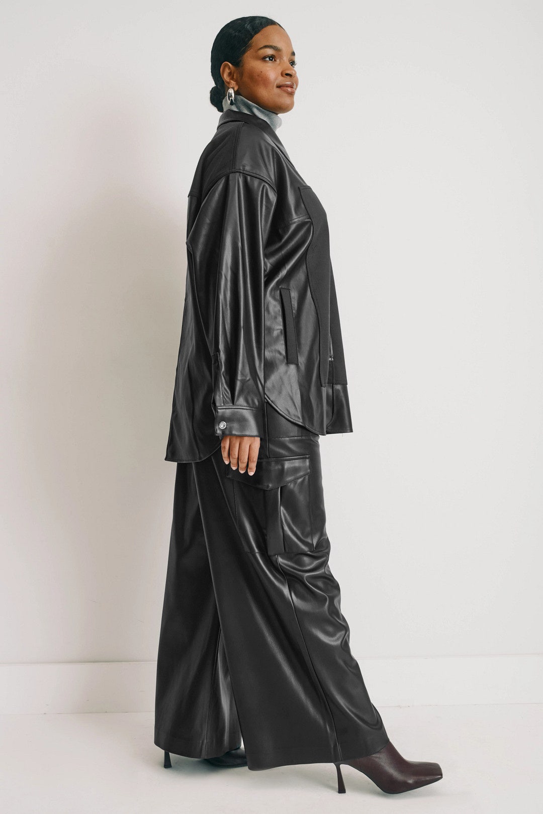 Mixed Media Shirt Jacket by 3.1 Phillip Lim 6