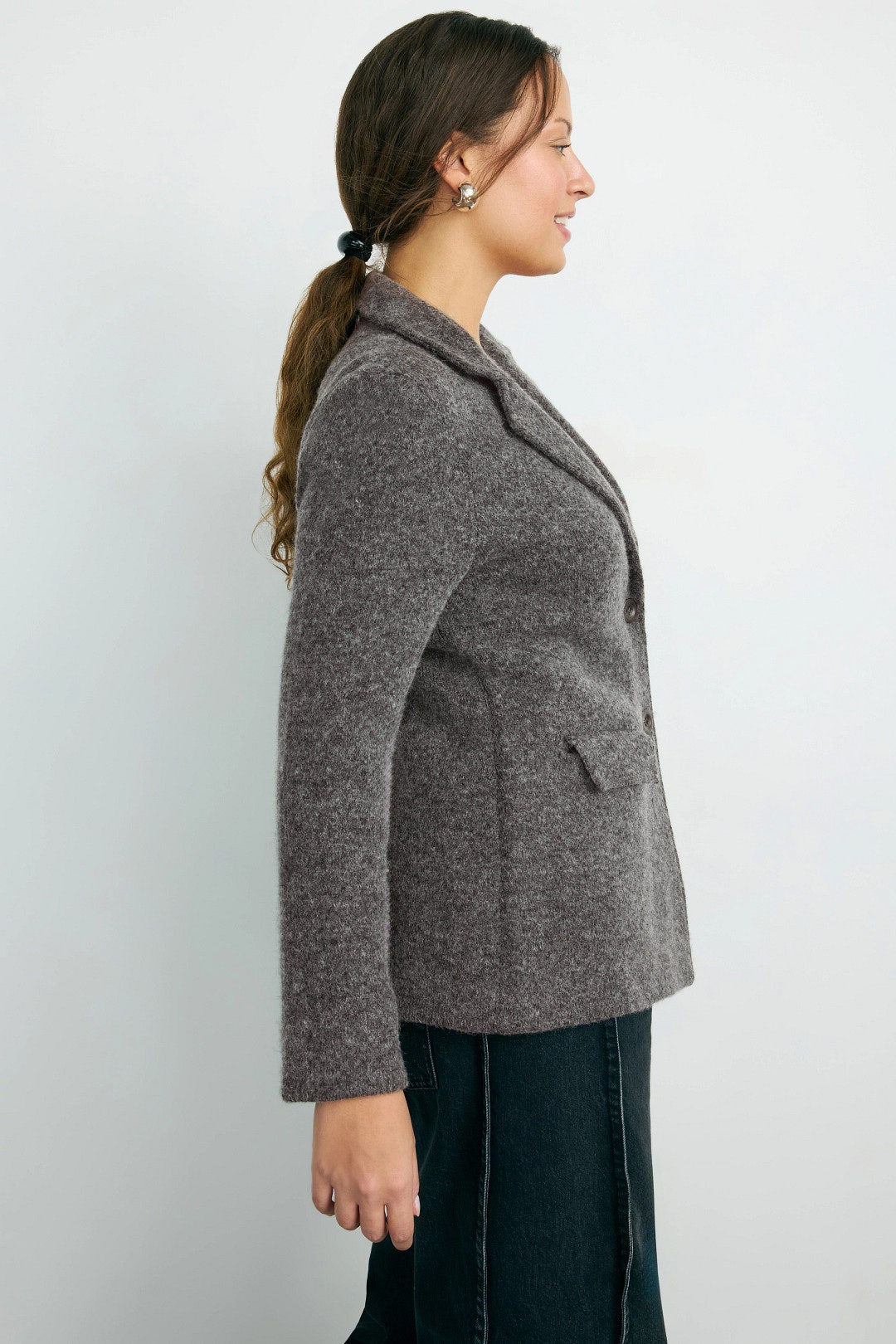 Brushed Double Knit Blazer by NIC + ZOE 6