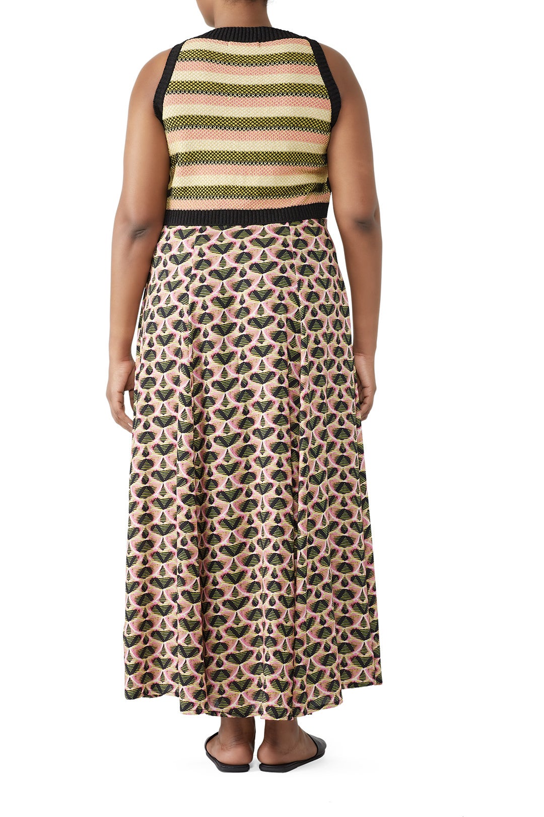 Abstract Printed Midi Dress by Aldomartins 5