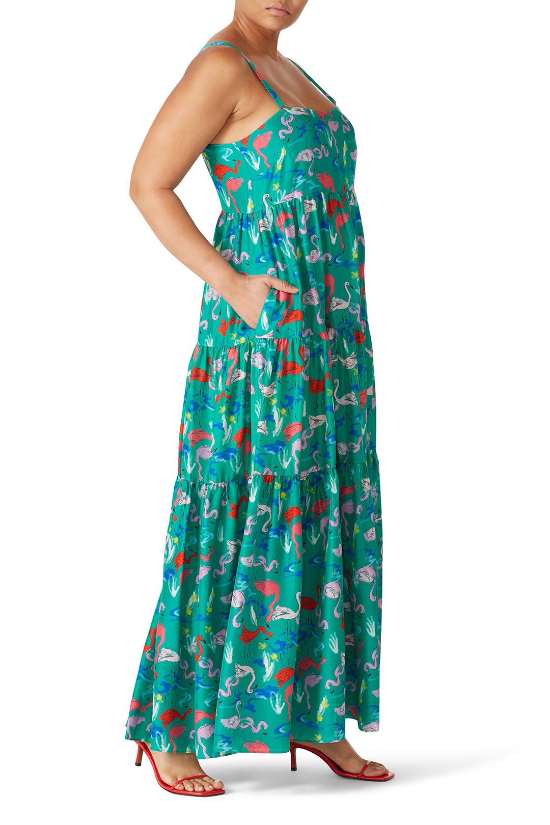 Printed Dani Dress by Tanya Taylor 6