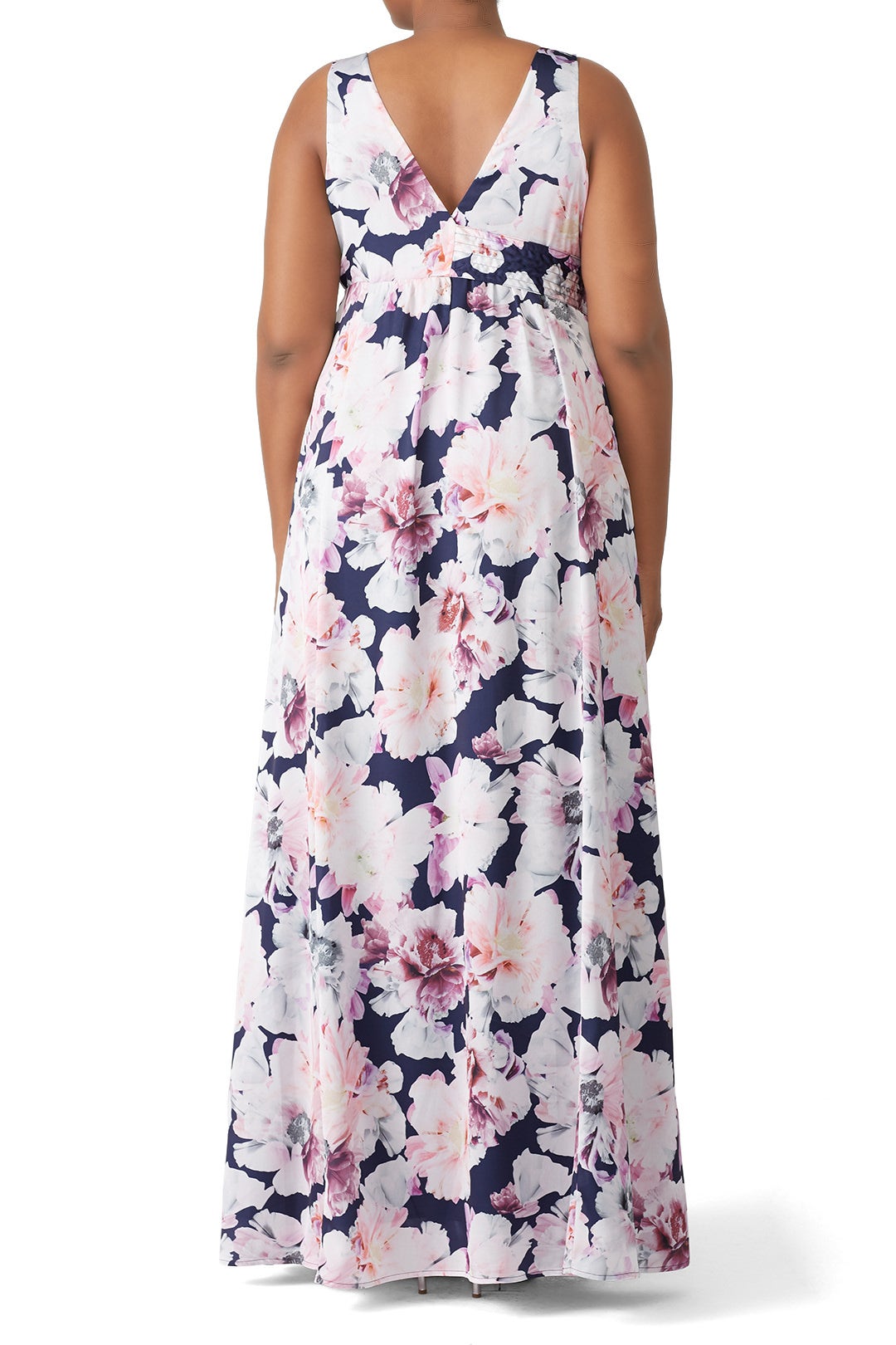 Rose Floral Aurora Maxi by Cynthia Rowley 5