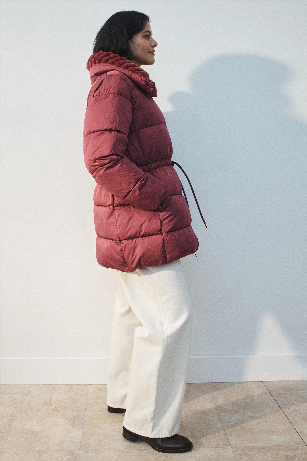 Red Petunia Puffer Coat by Save the Duck 6