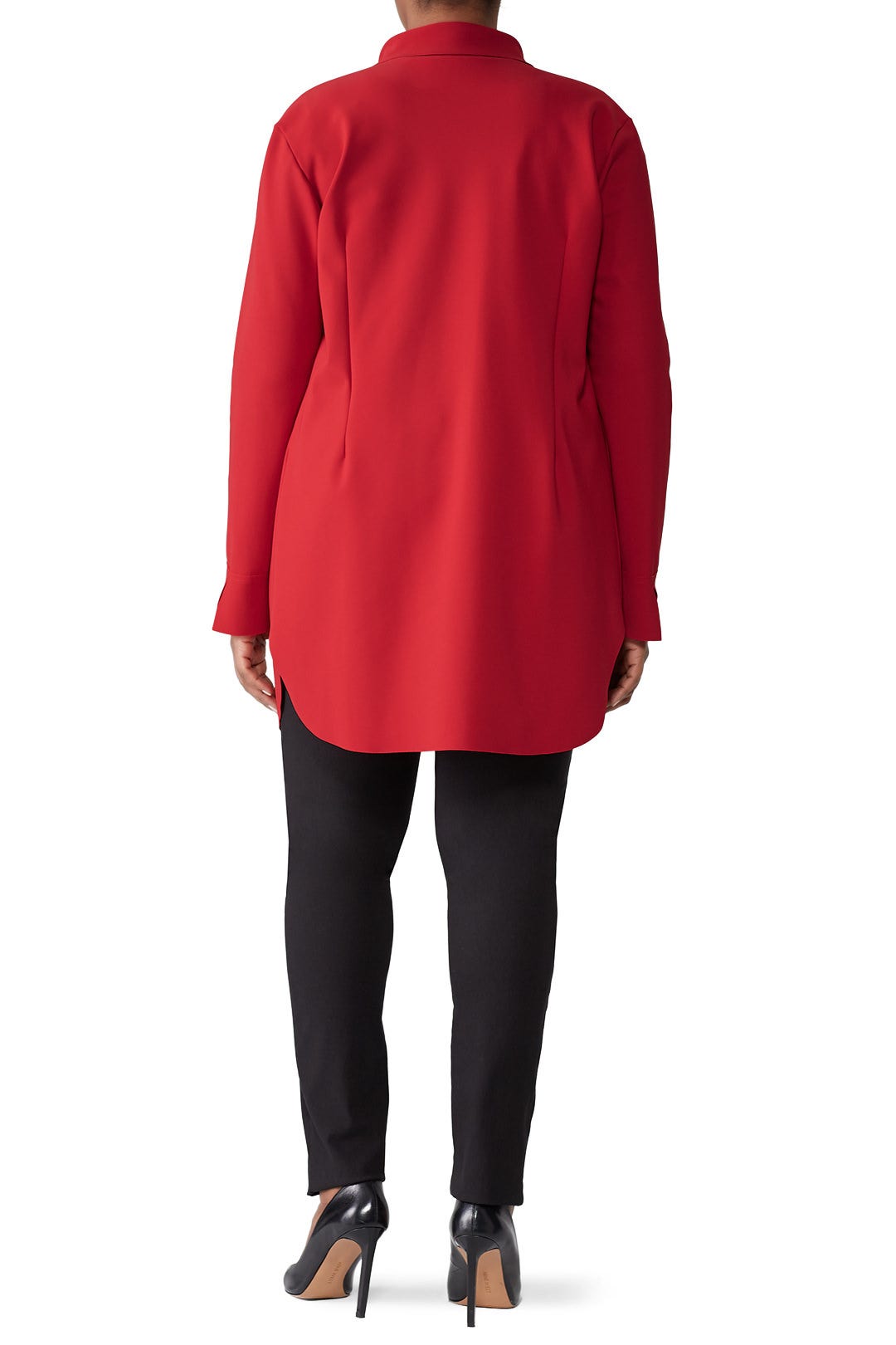 Red Maura Jacket by Chiara Boni La Petite Robe 5