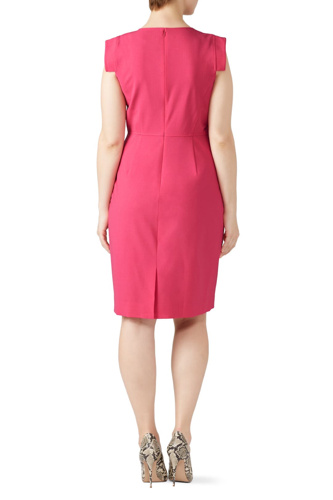 Crisp Begonia Resume Dress by J Crew - JCR34 