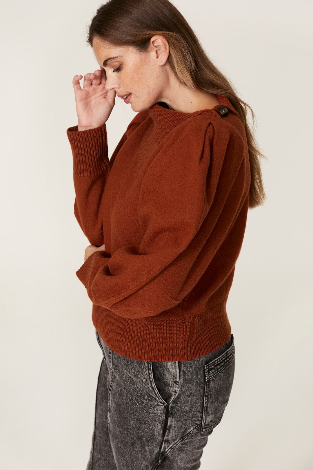 Riley Puff Sleeve Sweater by Ulla Johnson 6