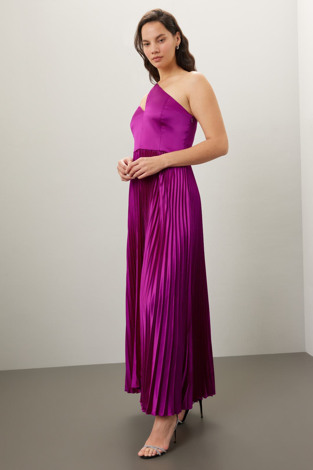 Khari One Shoulder Gown by AMUR for $113 | Rent the Runway