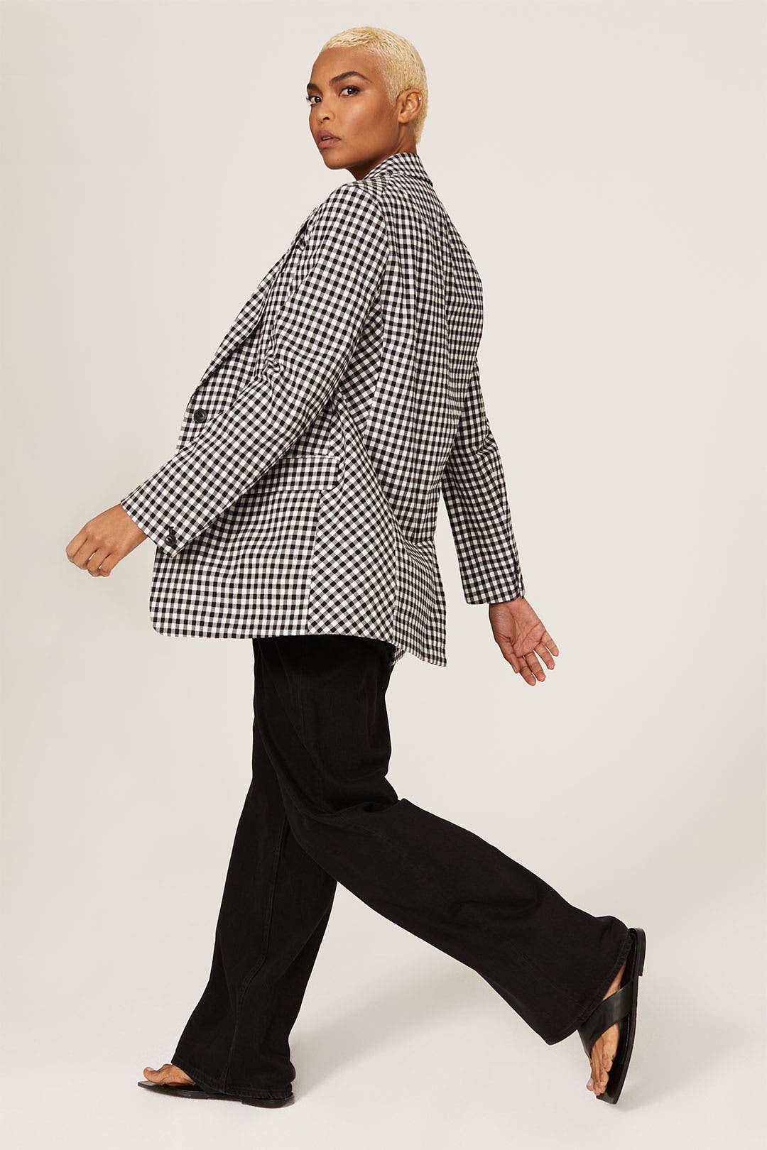 Ames Gingham Blazer by rag & bone | Rent the Runway