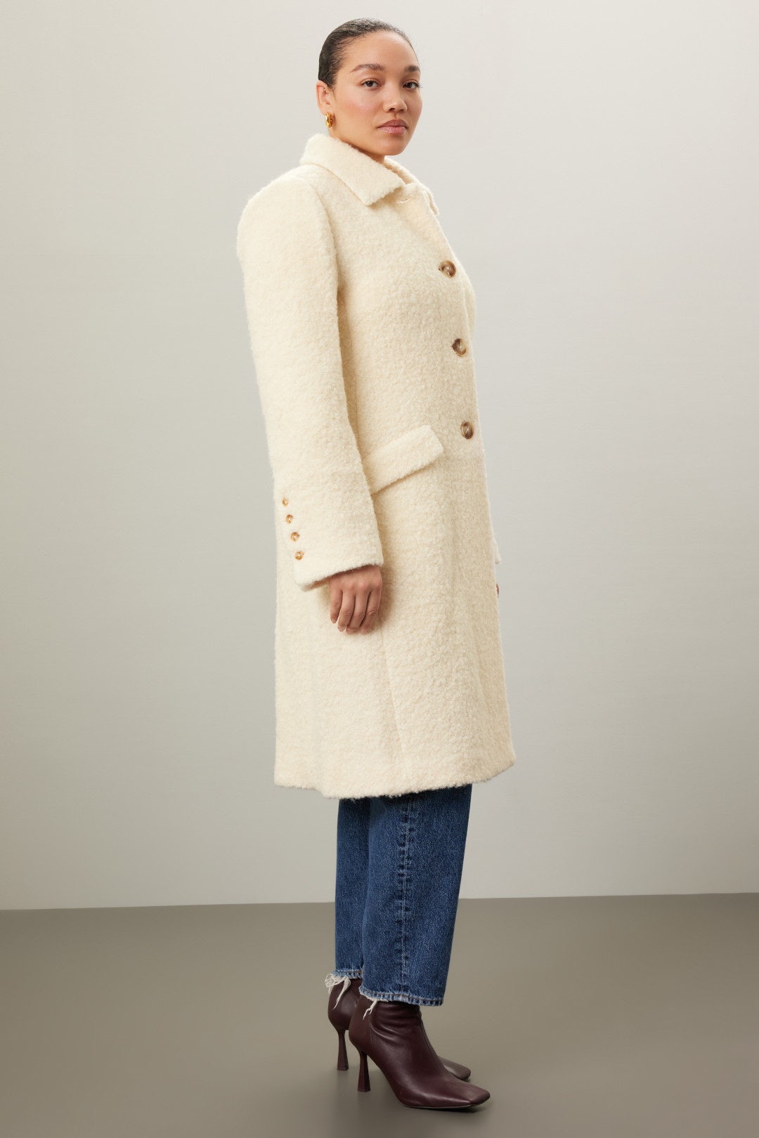 Shearling Coat by Marina Moscone x RTR 6