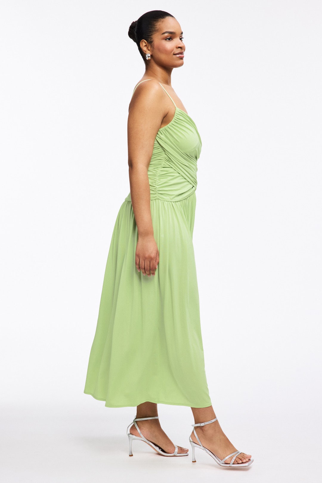 Sweetheart Ruched Dress by Rosetta Getty x RTR 3