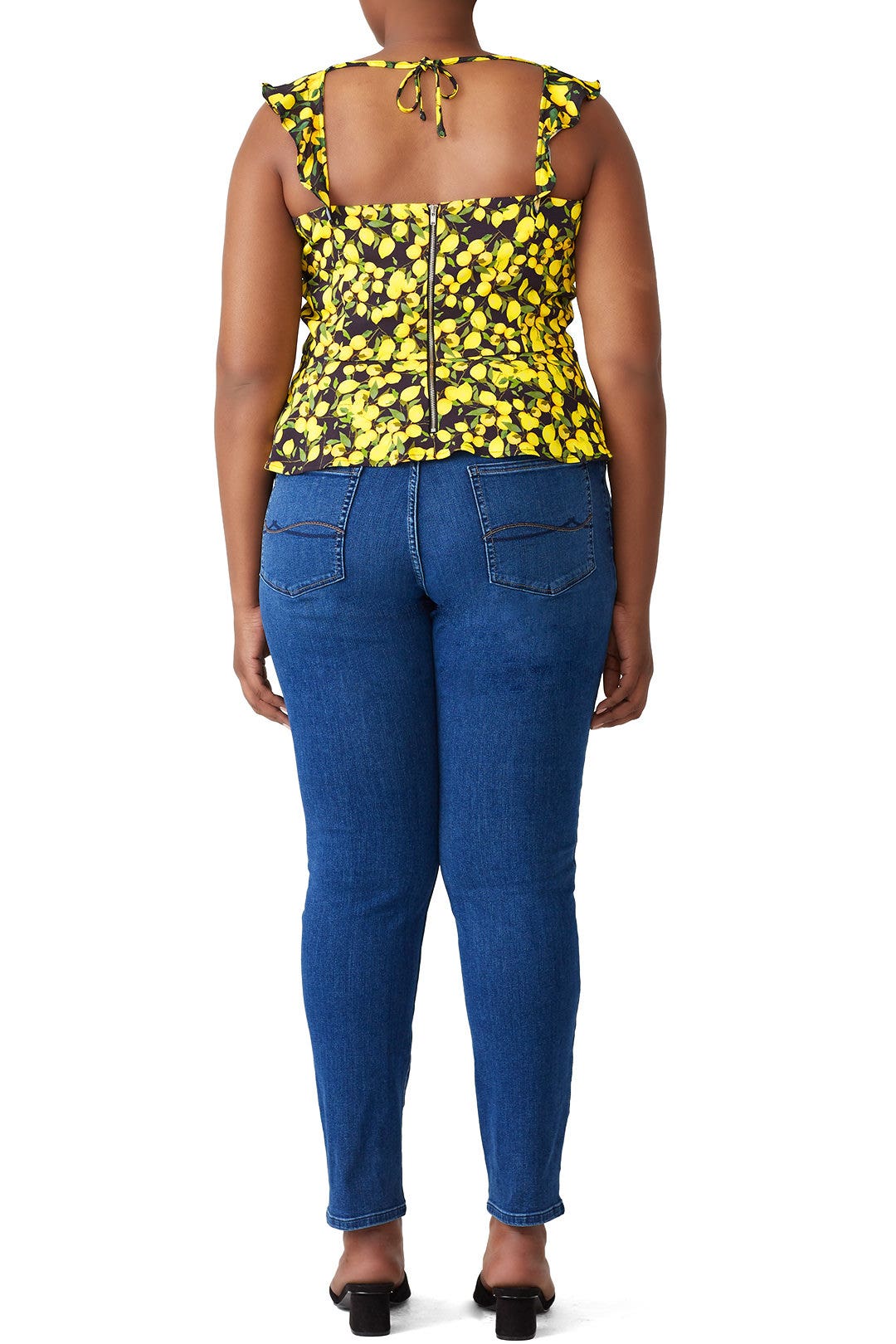 Lemon Jess Combo Top by Parker 4