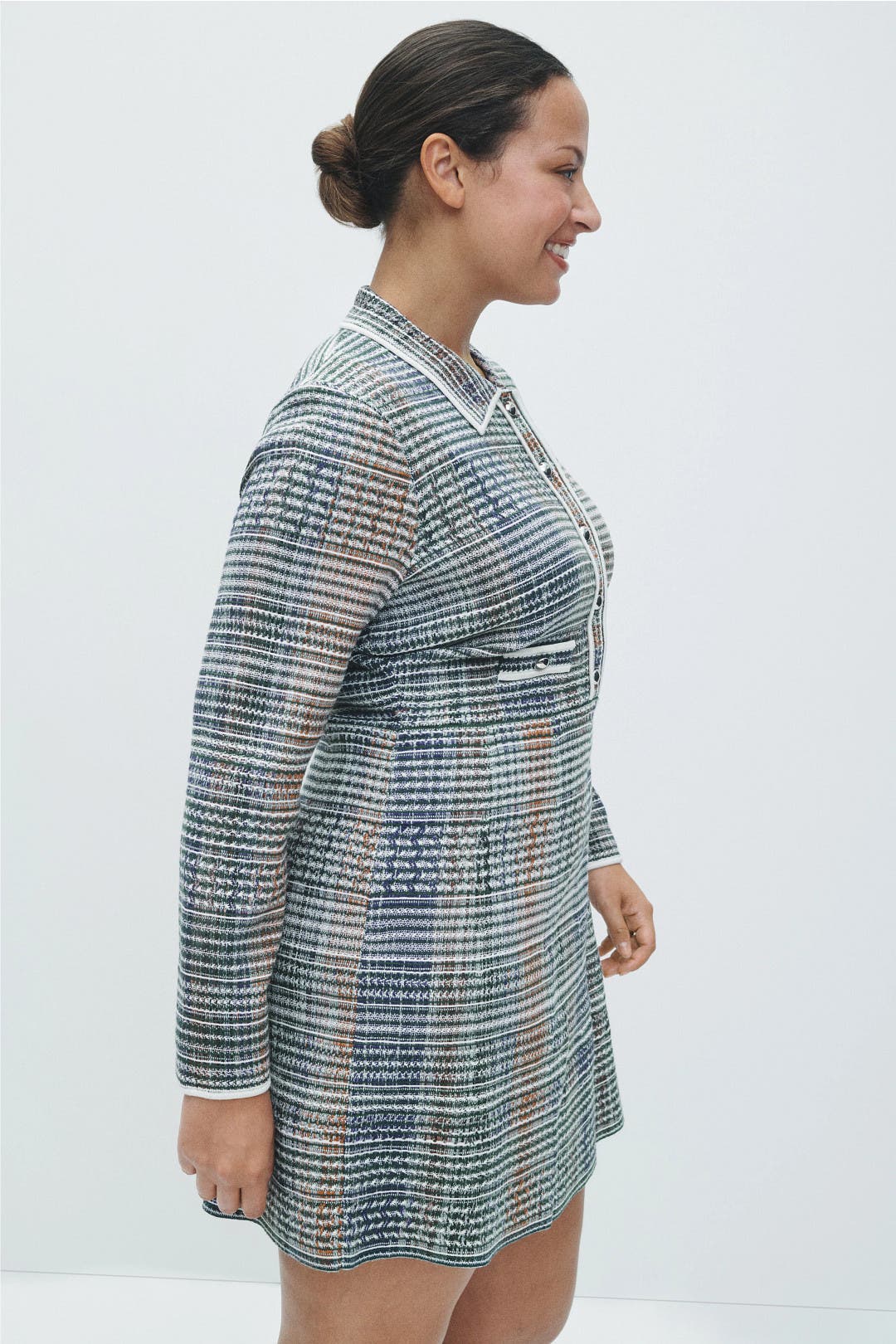 Lauper Collared Tweed Dress by Veronica Beard | Rent the Runway