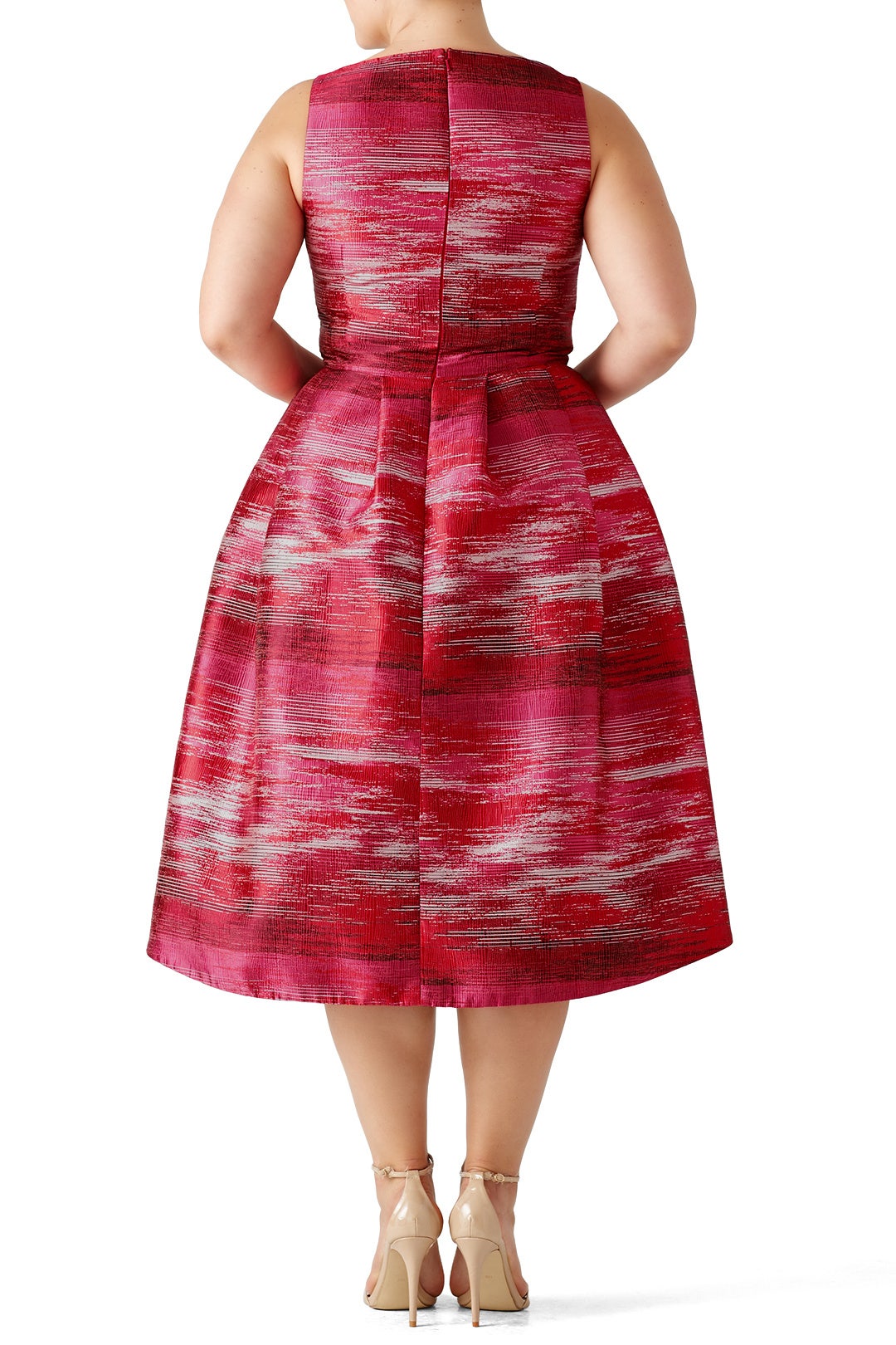 Red Raiah Dress by MASON HOSKER 5