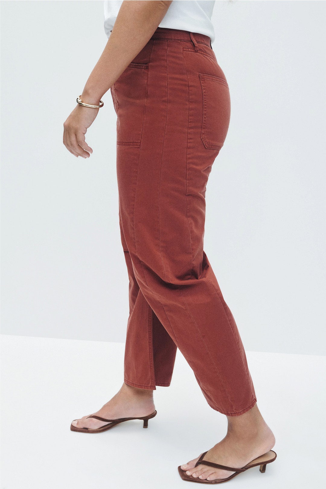 Sloan High Rise Barrel Leg Pants by Veronica Beard 6