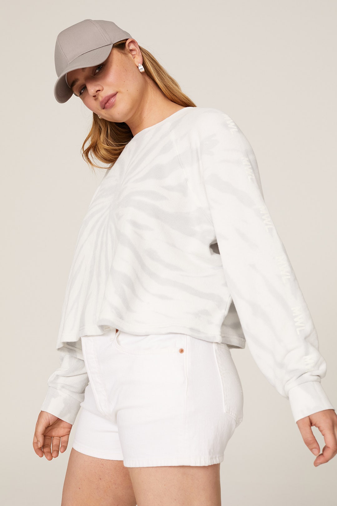 Shrunken Tie Dye Sweatshirt by Madewell 6