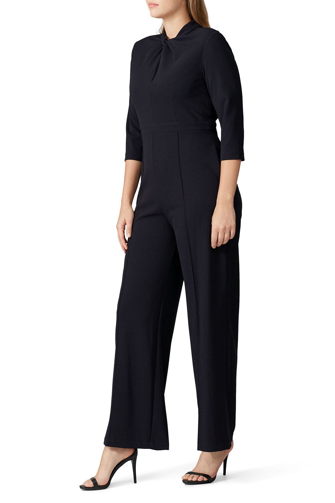 Navy Keyhole Jumpsuit by Donna Morgan 6