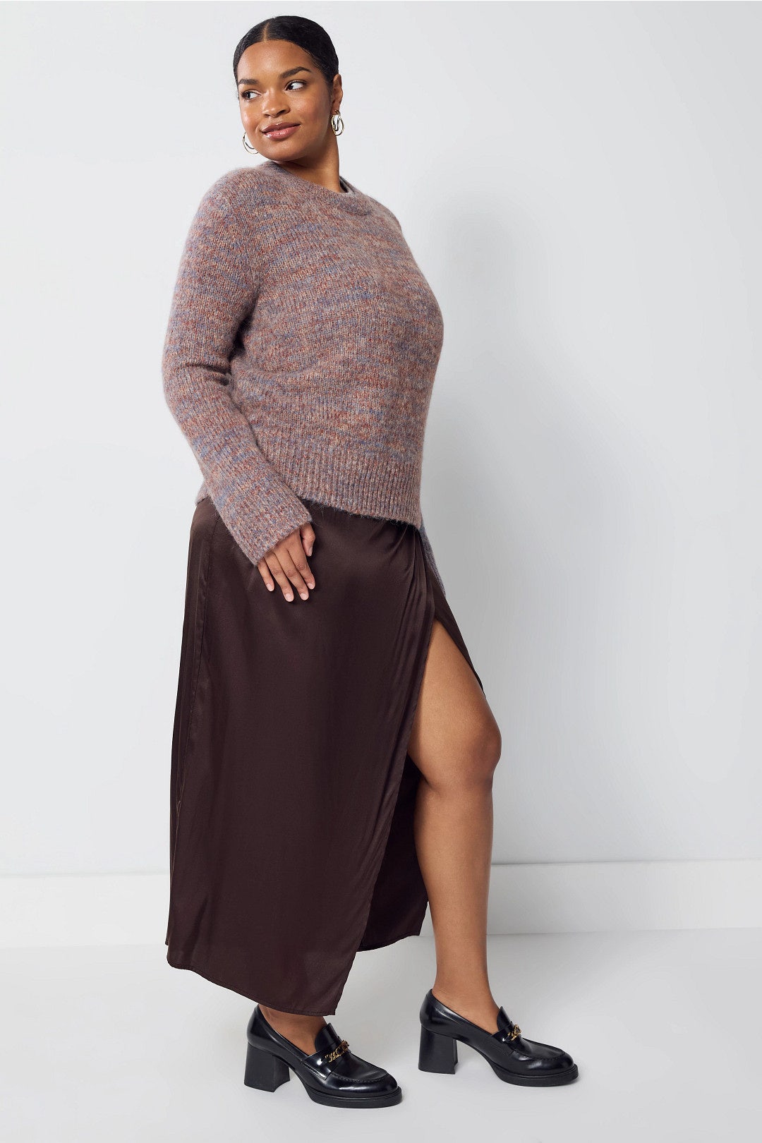 Marled Crew Neck Sweater by VINCE. 6