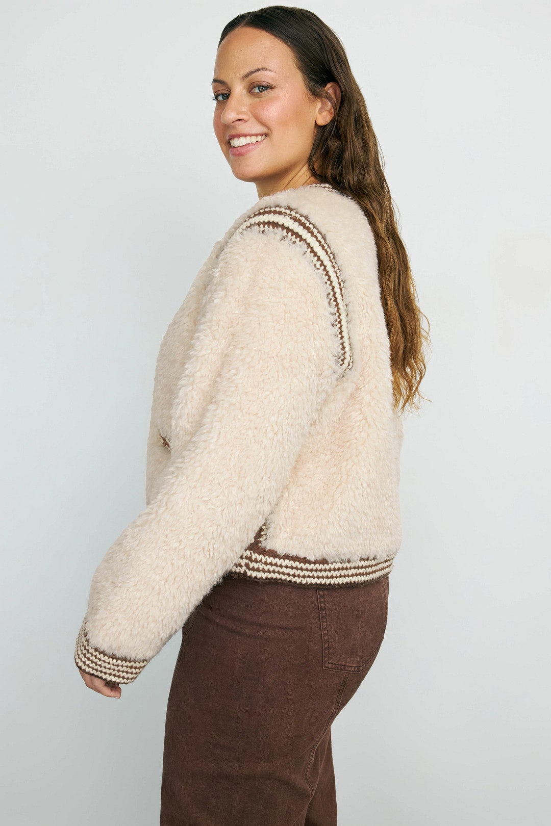 Faux Shearling Jacket by Sea NY x RTR 6