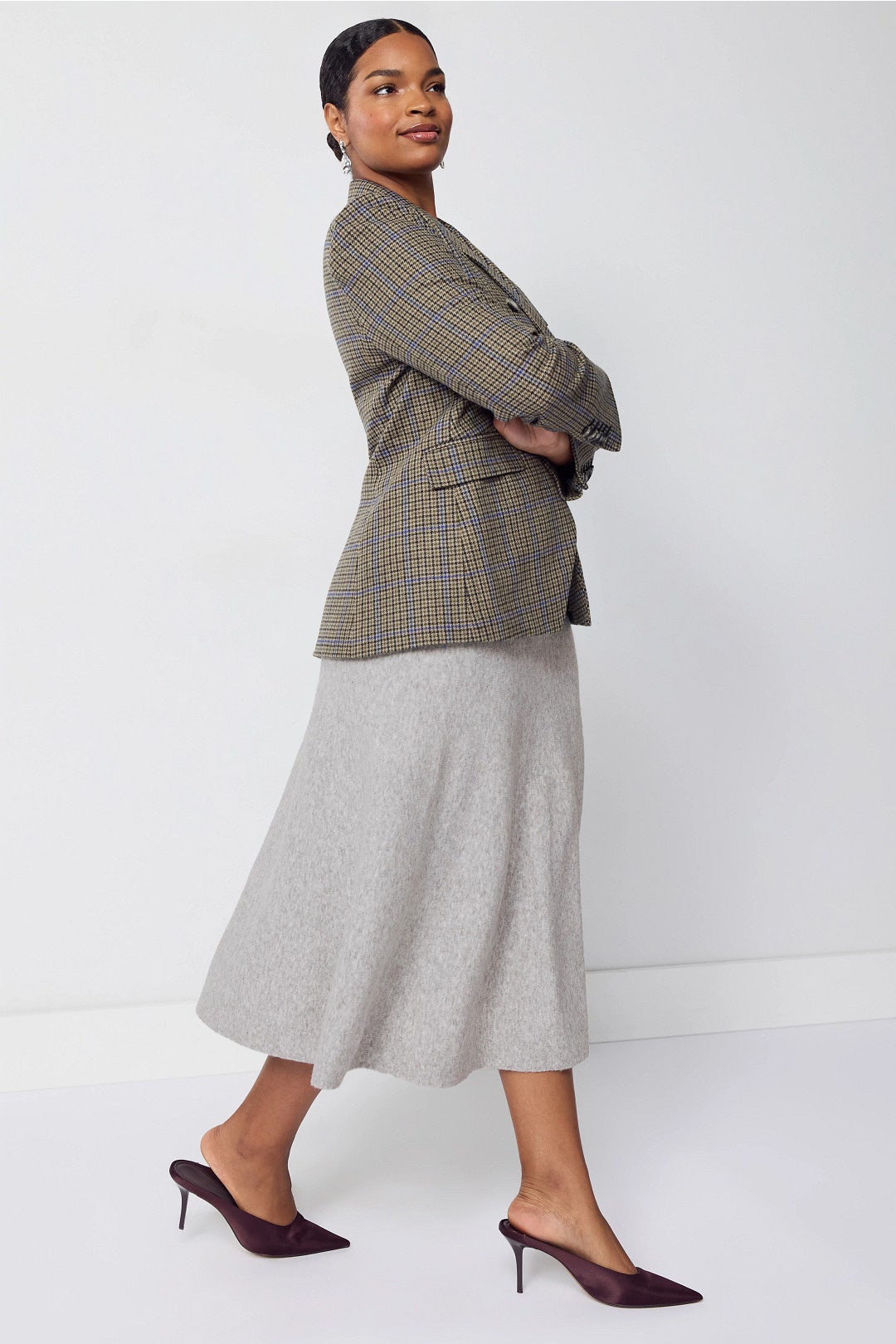 Brushed Knit Circle Skirt by Adam Lippes x RTR 6
