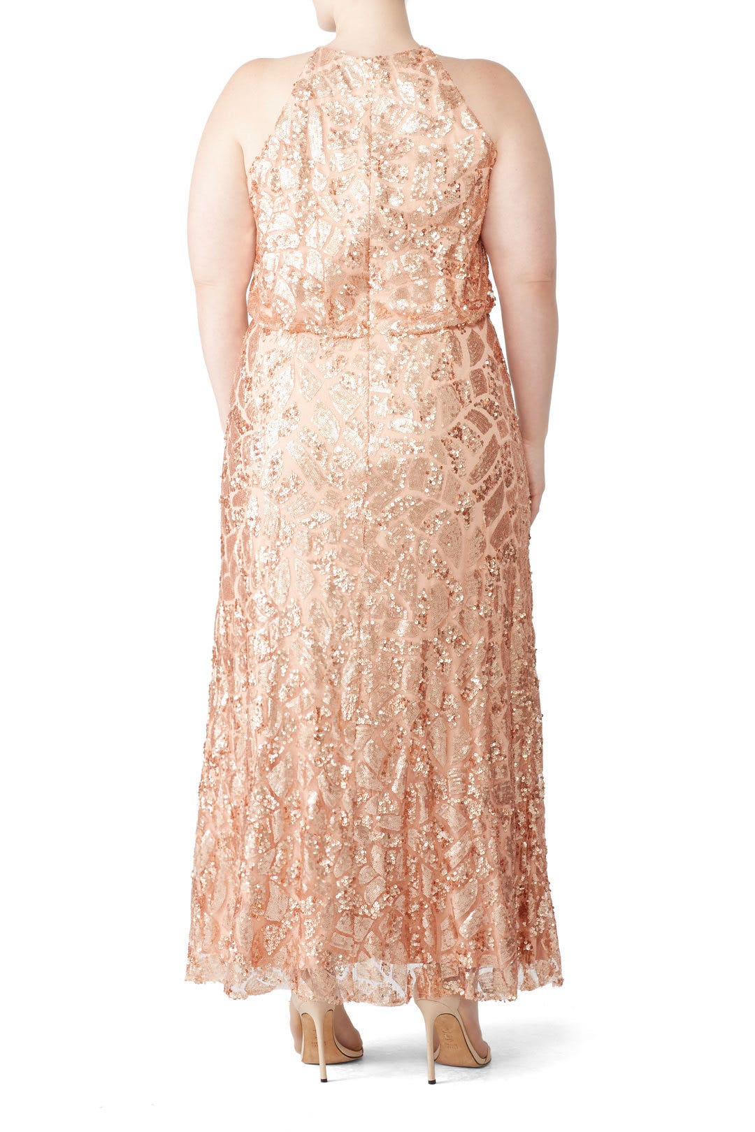 Rose Gold Tiffany Gown by Donna Morgan 5