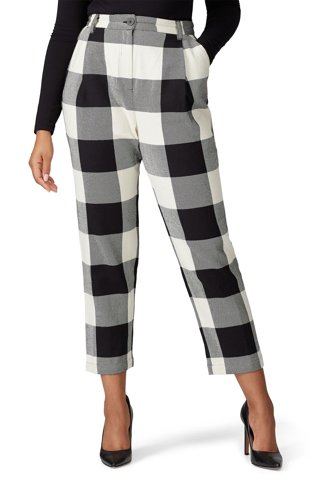 Gingham Dita Pants by Mara Hoffman 6