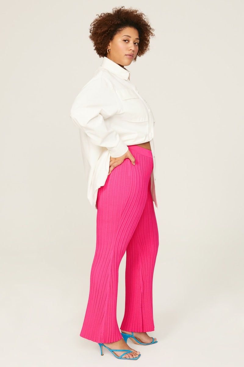 High Waisted Ribbed Pants by Adam Lippes x RTR - Photo 6