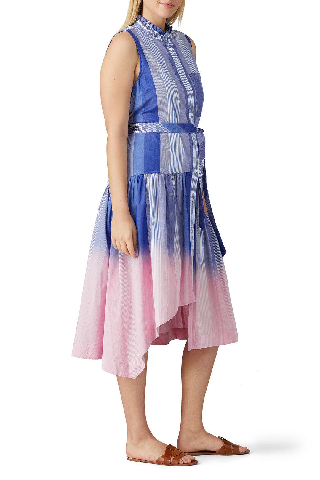 Nerioa Dip Dye Dress by Derek Lam 10 Crosby 6
