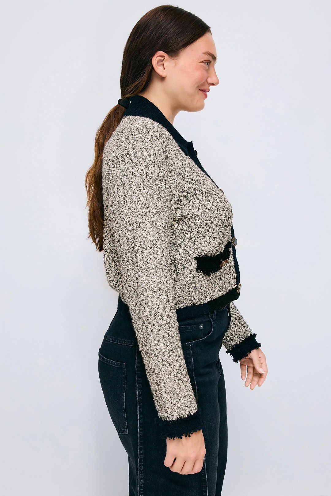 Arielle Collared Jacket by L'agence 6