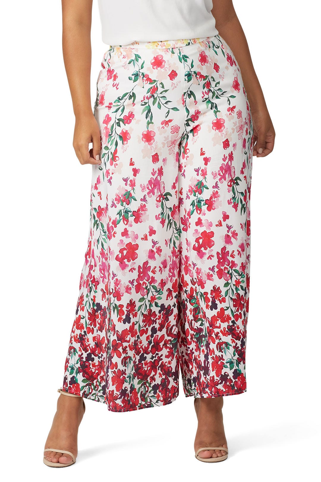 Gradient Wide Leg Pants by Marchesa Notte 5