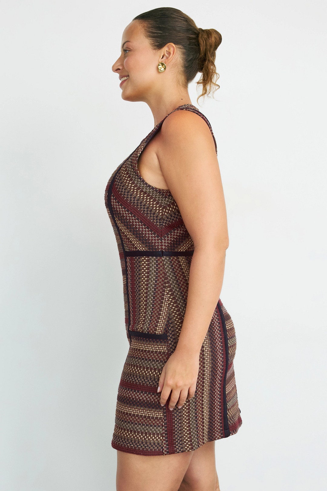 Jeanette Tweed Mini Dress by Ramy Brook 6