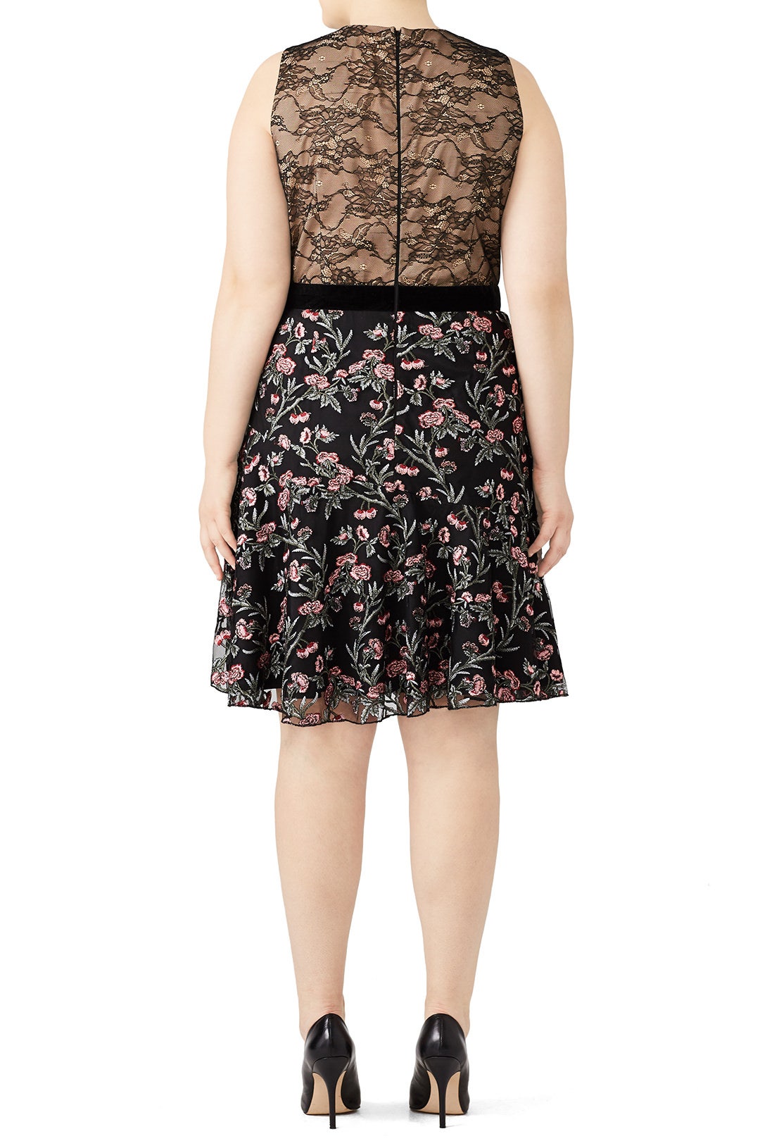 Floral Rose Dress by ML Monique Lhuillier 5