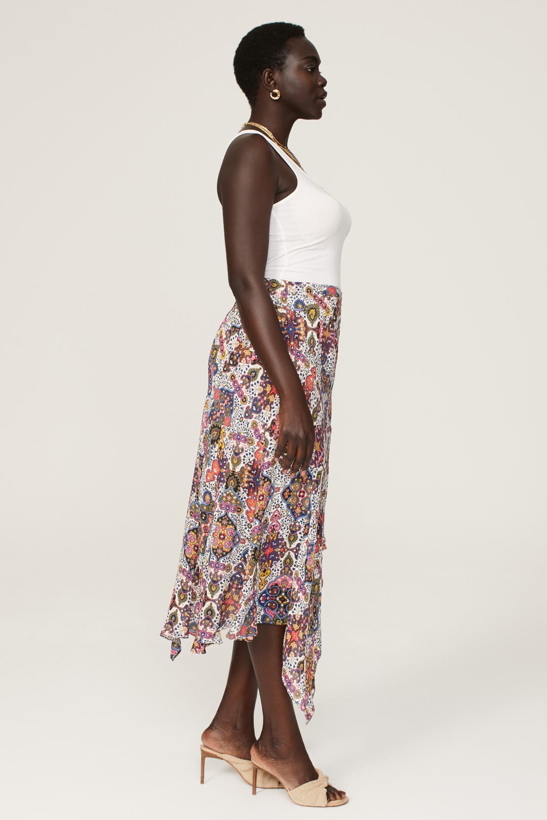 Multicolored Mac Skirt by Veronica Beard | Rent the Runway