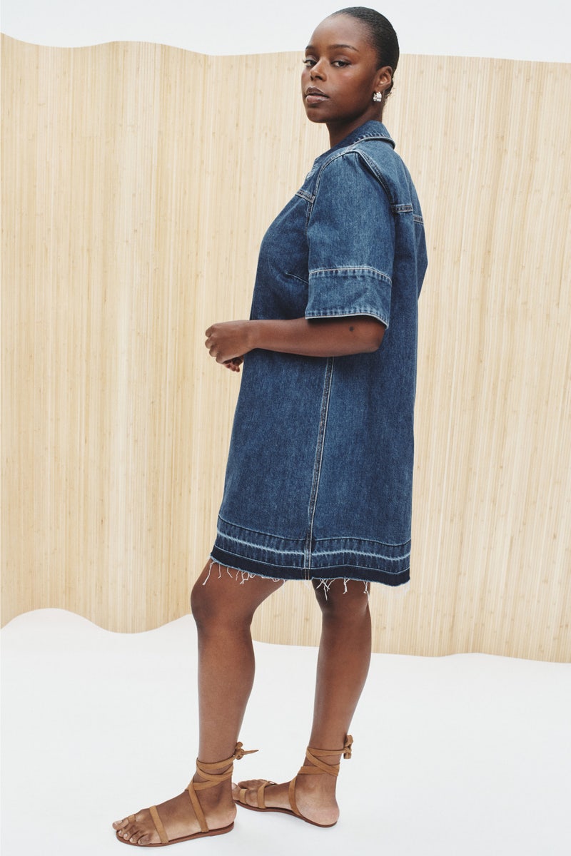 Felice Denim Mini Dress by Veronica Beard - Photo 6