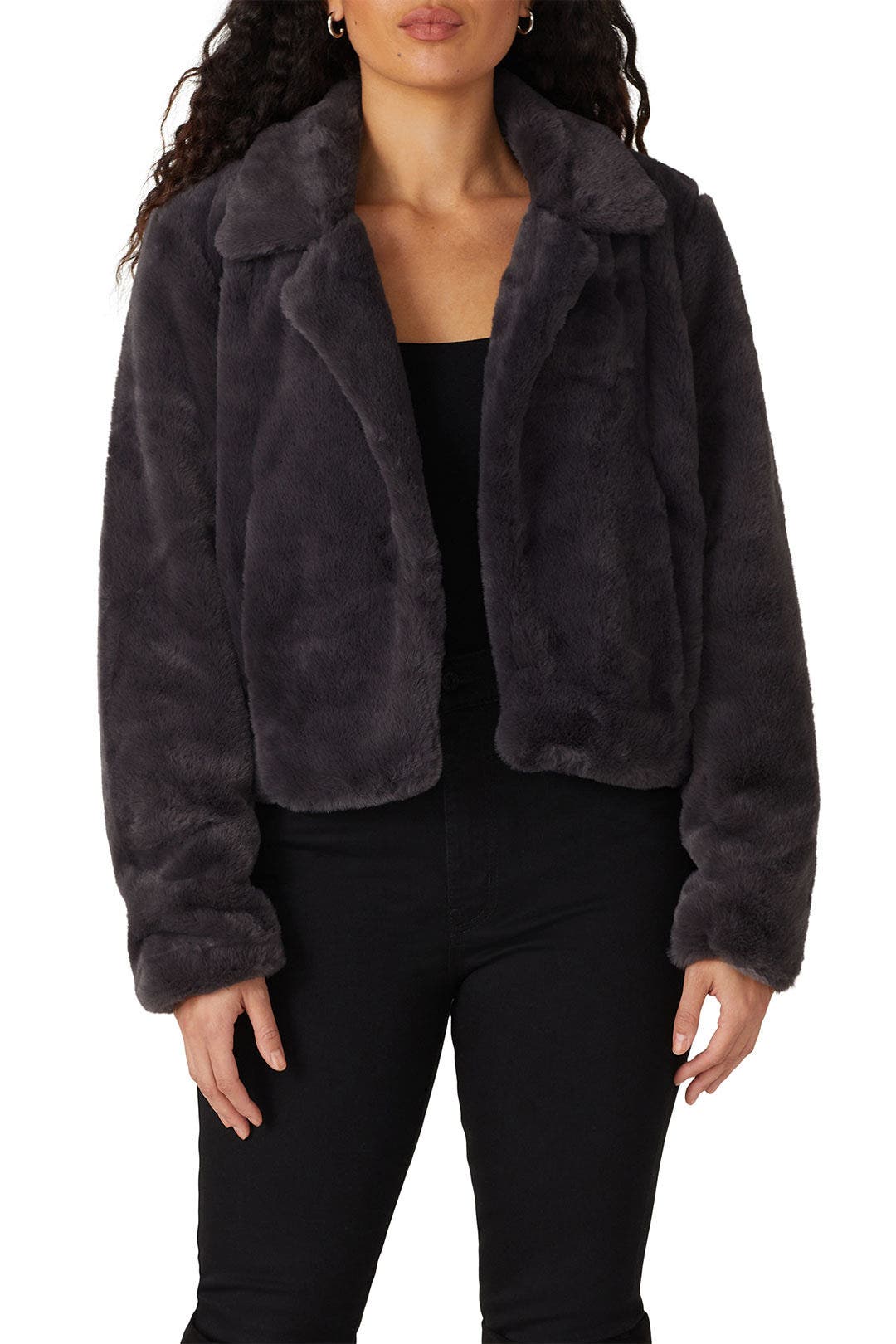 Faux Fur Cosmic High Jacket by BLANKNYC 6