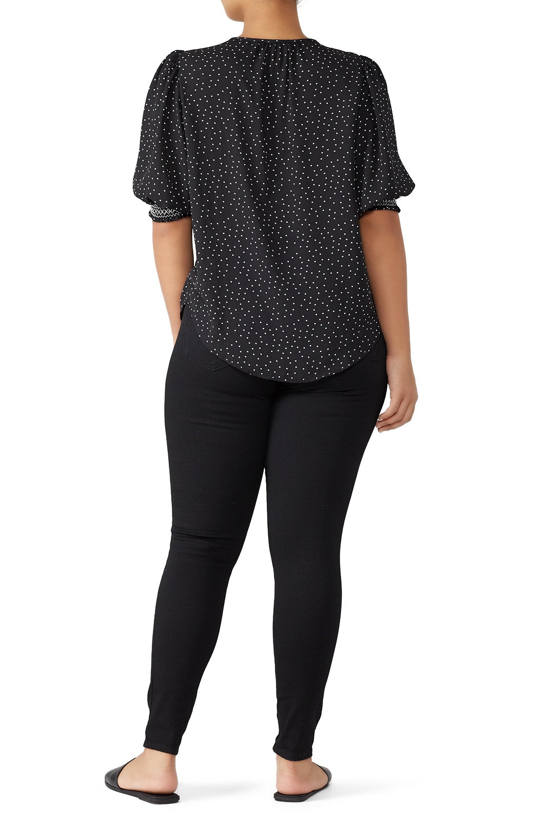 Valerie Button Down Top by B Collection by Bobeau 5