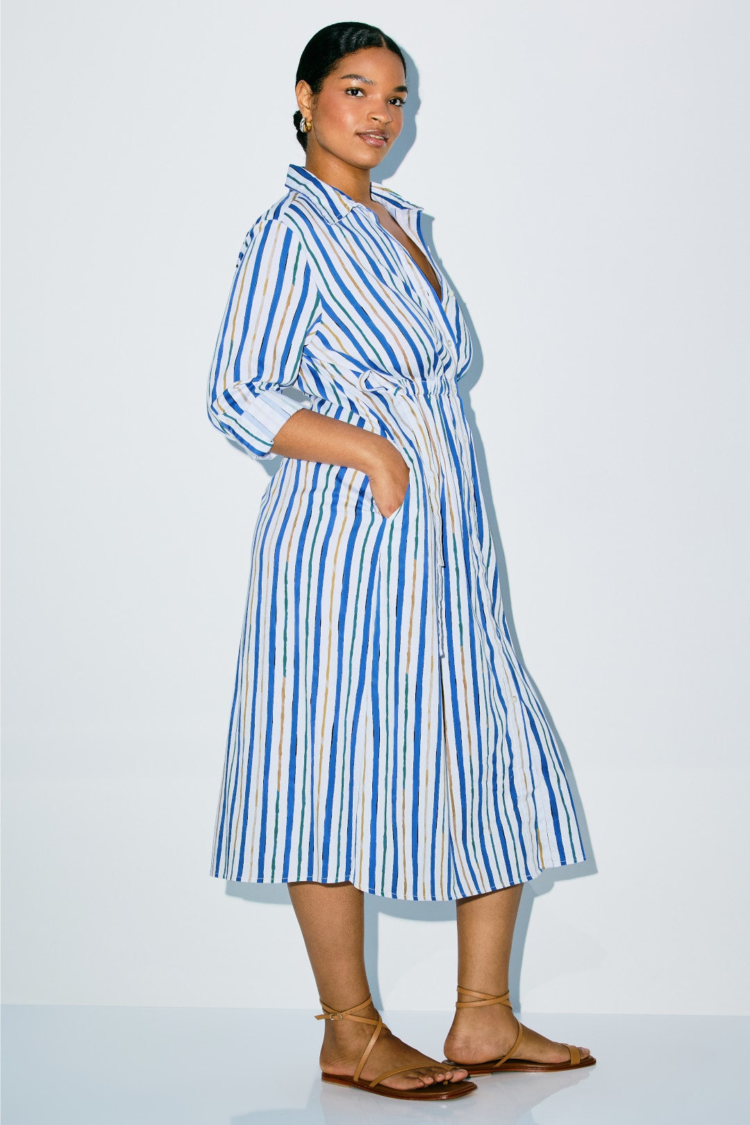 Oasis Stripe Jamie Dress by NIC + ZOE 6