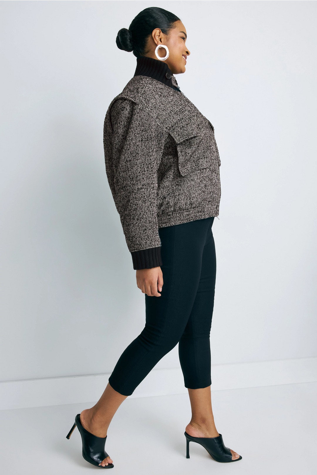 Wool Bomber Jacket by PLAN C x RTR 6