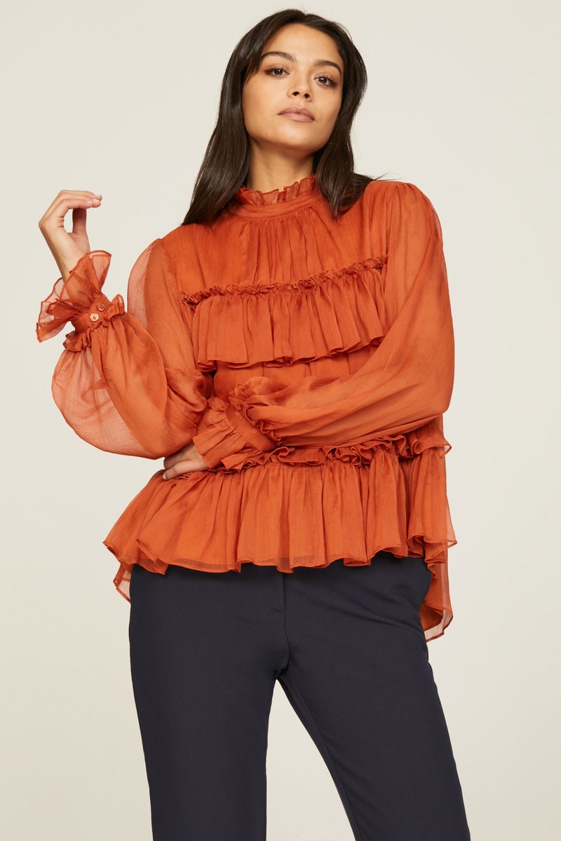 Tiered Ruffle Top by Adam Lippes x RTR - Photo 6