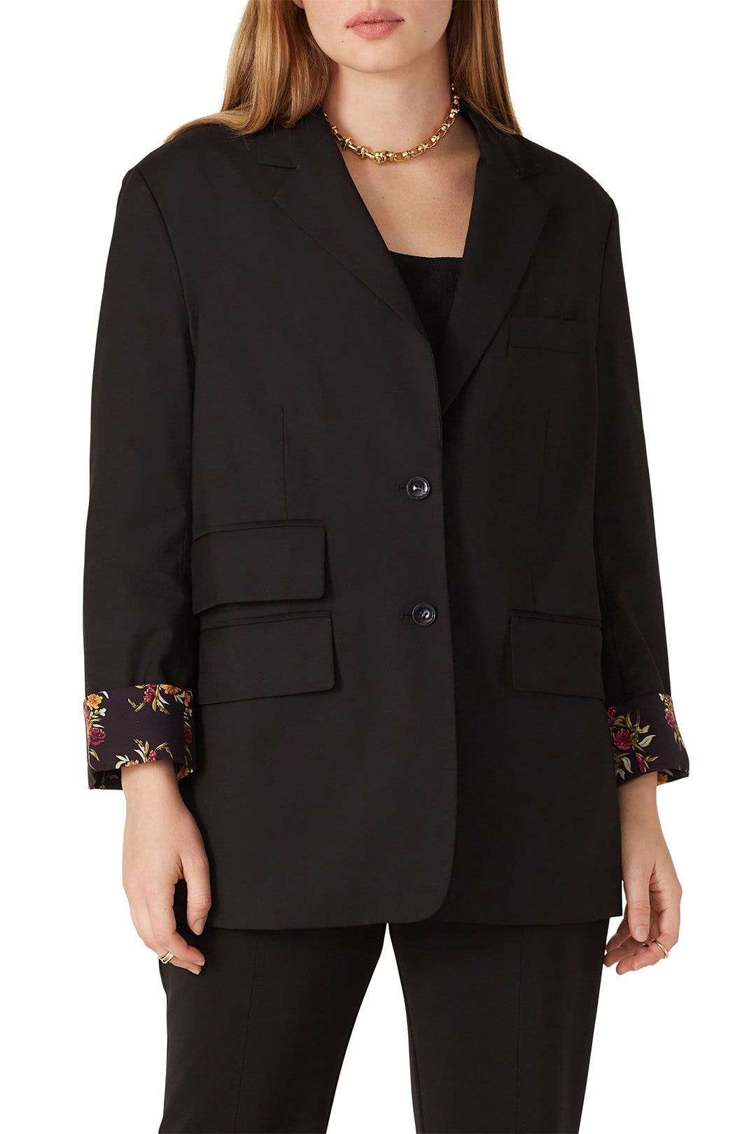 Floral Lined Blazer by Thakoon x RTR 6
