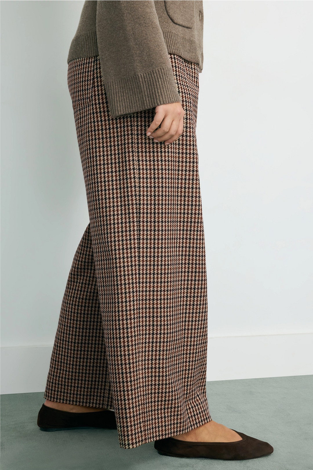Ebe Brown Plaid Trousers by Weekend Max Mara 6